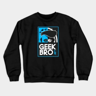 GeekBro Logo (Blue) Crewneck Sweatshirt